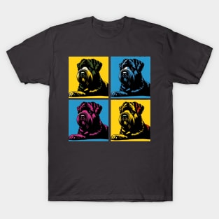 Bouvier des Flandres Pop Art - Dog Lover Gifts T-Shirt